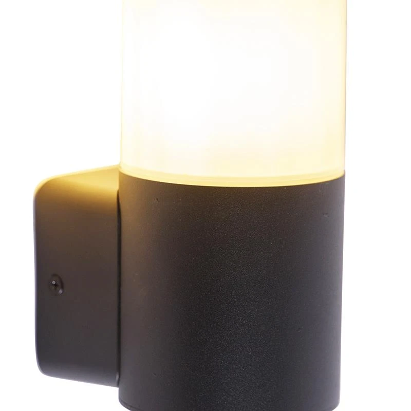 QAZQA Wandlamp Buiten Odense - Zwart - Modern - L 8.5cm 8 QAZQA Wandlamp Buiten Odense - Zwart - Modern - L 8.5cm - Afbeelding 6