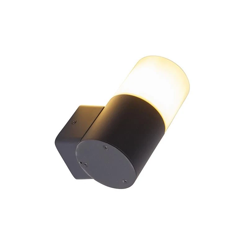 QAZQA Wandlamp Buiten Odense - Zwart - Modern - L 8.5cm 9 QAZQA Wandlamp Buiten Odense - Zwart - Modern - L 8.5cm - Afbeelding 7