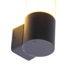 QAZQA Wandlamp Buiten Odense - Zwart - Modern - L 8.5cm 21 QAZQA Wandlamp Buiten Odense - Zwart - Modern - L 8.5cm -Tuinwinkel 10013602
