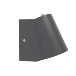 QAZQA Buitenlamp Antraciet Met Licht-donker Sensor Incl. LED - Uma -Tuinwinkel 10049097