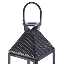 Beliani - BALI - Lantaarn - Zwart - RVS -Tuinwinkel 10168116