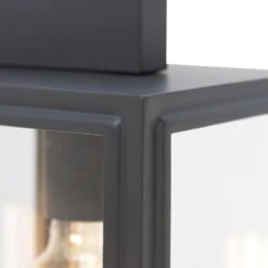 QAZQA Smart Buiten Wandlamp Grijs Incl. Wifi G95- Sutton Down -Tuinwinkel 10188141