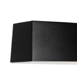 QAZQA Moderne Buiten Wandlamp Zwart IP44 - Bojan -Tuinwinkel 10376009