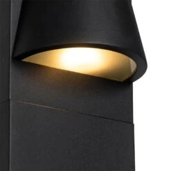 QAZQA Industriële Staande Buitenlamp Zwart IP44 - Femke -Tuinwinkel 10494684
