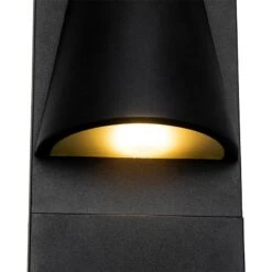 QAZQA Industriële Staande Buitenlamp Zwart IP44 - Femke -Tuinwinkel 10494710