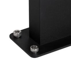 QAZQA Industriële Staande Buitenlamp Zwart IP44 - Femke -Tuinwinkel 10494712