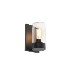 QAZQA Moderne Buitenwandlamp RVS Zwart IP44 - Jarra -Tuinwinkel 10514721