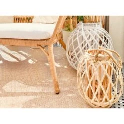 Beliani - MAURITIUS - Lantaarn - Lichte Houtkleur - Wilgenhout 18 Beliani - MAURITIUS - Lantaarn - Lichte Houtkleur - Wilgenhout -Tuinwinkel 10546566