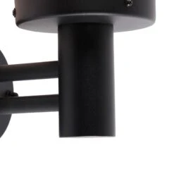 QAZQA Buiten Wandlamp Zwart Met Kunststof IP44 RVS - Sfera -Tuinwinkel 10551885