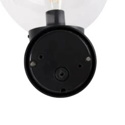 QAZQA Buiten Wandlamp Zwart Met Kunststof IP44 RVS - Sfera -Tuinwinkel 10551895