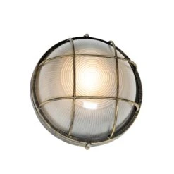 QAZQA Industriële Buitenwandlamp Antiek Goud IP44 - Hanneke -Tuinwinkel 10654924