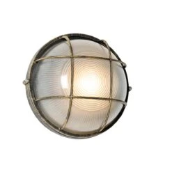 QAZQA Industriële Buitenwandlamp Antiek Goud IP44 - Hanneke -Tuinwinkel 10654939