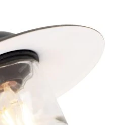 QAZQA Buitenwandlamp Zwart IP44 - Munich -Tuinwinkel 10663780