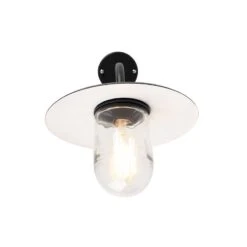 QAZQA Buitenwandlamp Zwart IP44 - Munich -Tuinwinkel 10663794