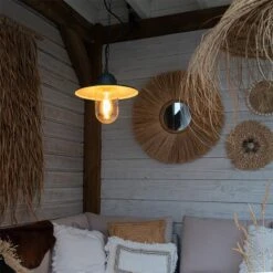 QAZQA Smart Buiten Hanglamp Antraciet IP44 Incl. Wifi ST64 - Kansas -Tuinwinkel 10786992