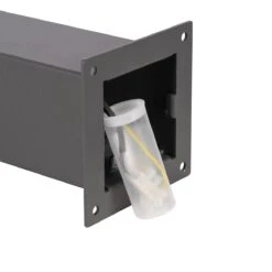 QAZQA Moderne Staande Buitenlamp 50 Cm Donkergrijs IP44 - Denmark -Tuinwinkel 10787330