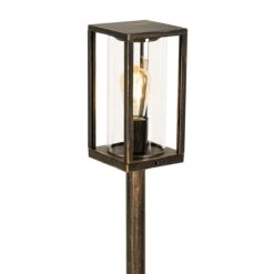 QAZQA Vintage Staande Buitenlamp Antiek Goud 100 Cm IP44 - Charlois -Tuinwinkel 10899334