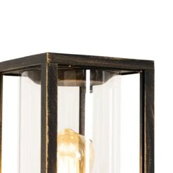QAZQA Vintage Staande Buitenlamp Antiek Goud 100 Cm IP44 - Charlois -Tuinwinkel 10899337