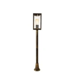 QAZQA Vintage Staande Buitenlamp Antiek Goud 100 Cm IP44 - Charlois -Tuinwinkel 10899355