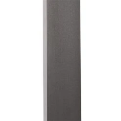 QAZQA Buiten Paaltje Donkergrijs 80 Cm Incl. LED En Dimlicht Op Solar -Tuinwinkel 10913070