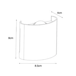 QAZQA Buiten Wandlamp Zwart Incl. LED 2-lichts IP54 - Silly -Tuinwinkel 10913121