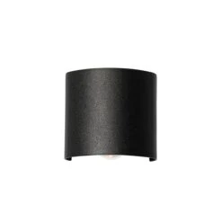 QAZQA Buiten Wandlamp Zwart Incl. LED 2-lichts IP54 - Silly -Tuinwinkel 10913141