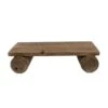 Clayre & Eef Plantentafeltje 25x12x8 Cm Bruin Hout Rechthoek -Tuinwinkel 10980759