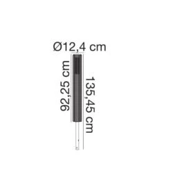 Nordlux Buitenlamp Aludra Paal H 95 Cm Zwart 15 Nordlux Buitenlamp Aludra Paal H 95 Cm Zwart -Tuinwinkel 10982340