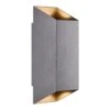 Nordlux Nico Wandlamp - Square - Antraciet -Tuinwinkel 11045545