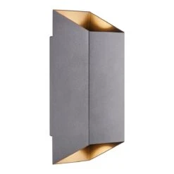 Nordlux Nico Wandlamp - Square - Antraciet