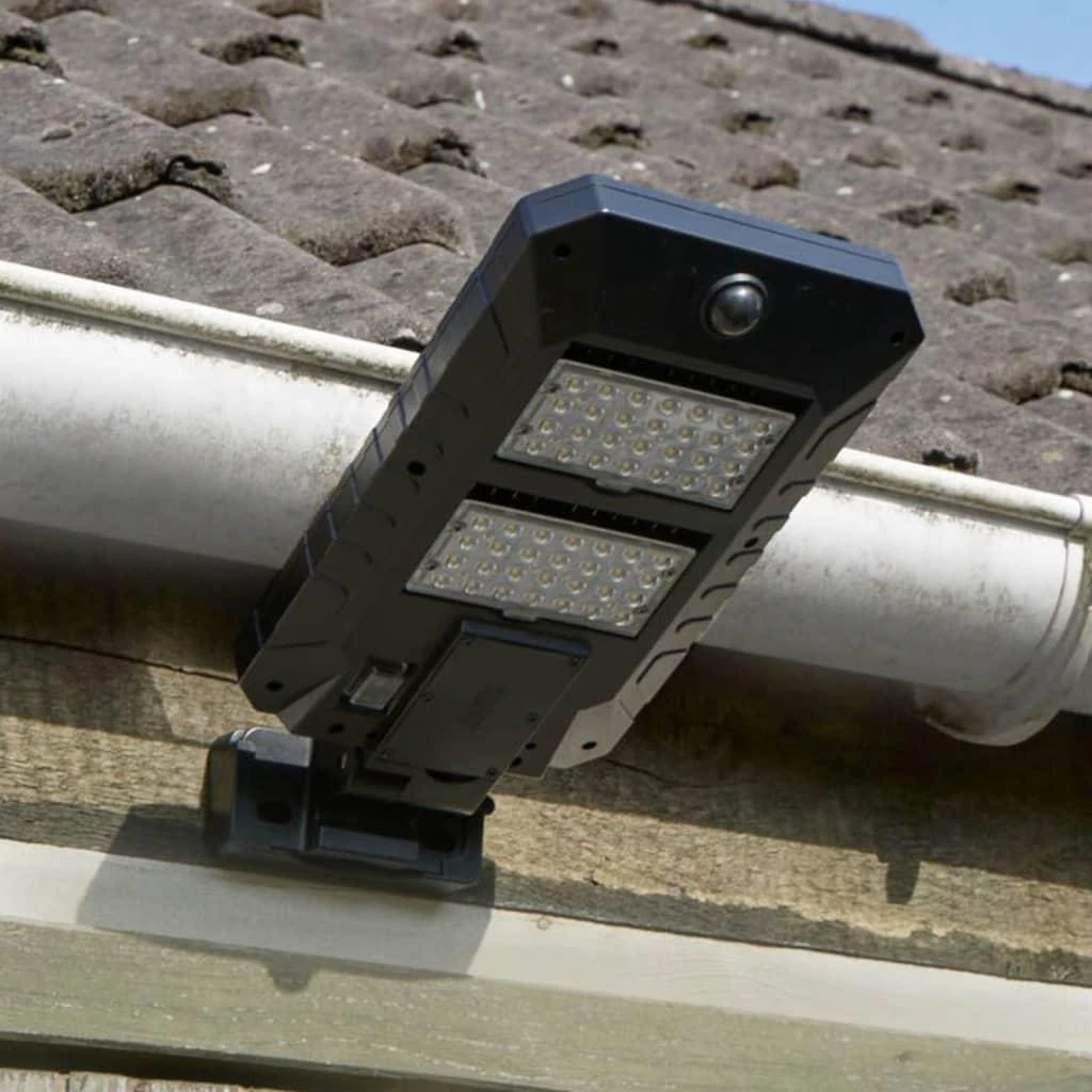 Luxform Concordia PIR Wandlamp - 1000LM - Solar 4 Luxform Concordia PIR Wandlamp - 1000LM - Solar - Afbeelding 2