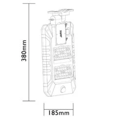 Luxform Concordia PIR Wandlamp - 1000LM - Solar 18 Luxform Concordia PIR Wandlamp - 1000LM - Solar -Tuinwinkel 11064869