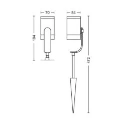Philips Hue White & Color Ambiance Lily Spot 24V - Excl. Stroomadapter -Tuinwinkel 11156021