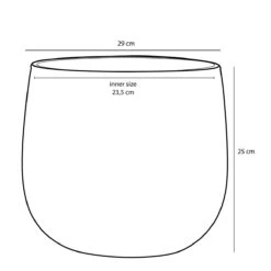 Mica Decorations Pablo Bloempot ⌀29 Cm -Tuinwinkel 11227823