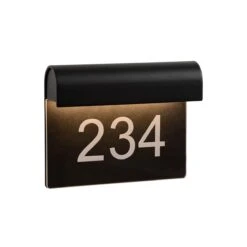 THESI LED Wandlicht 6W IP54 Zwart