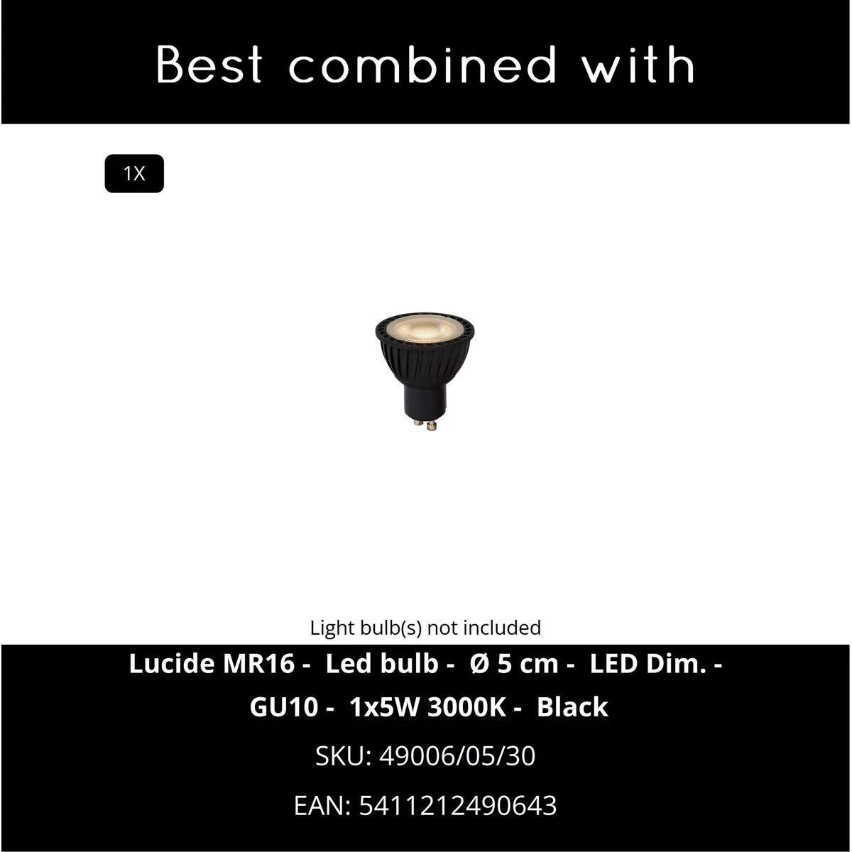 Lucide LIAM - Wandlamp Buiten - 1xGU10 - IP44 - An 10 Lucide LIAM - Wandlamp Buiten - 1xGU10 - IP44 - An - Afbeelding 8