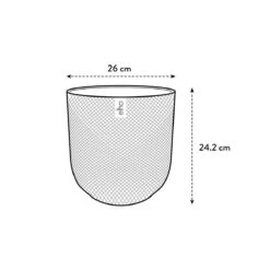 Elho Jazz Bloempot - Ø 26 Cm - Amber Yellow 16 Elho Jazz Bloempot - Ø 26 Cm - Amber Yellow -Tuinwinkel 11309621