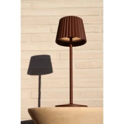 Lucide JUSTINE Tafellamp - Roest Bruin -Tuinwinkel 11391567