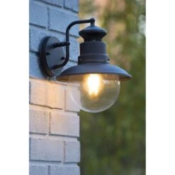 Lucide FIGO Wandlamp - Zwart -Tuinwinkel 11393942