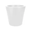 Elho Pure Straight Round Plantenbak 65 Cm Wit -Tuinwinkel 11417575