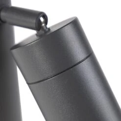 QAZQA Smart Buitenlamp Grijs RVS 45 Cm Verstelbaar Incl. Wifi GU10 - -Tuinwinkel 11669255