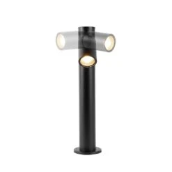QAZQA Smart Buitenlamp Zwart 45 Cm Verstelbaar Incl. Wifi GU10 - Solo -Tuinwinkel 11669307