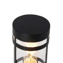 QAZQA Smart Buitenlamp Zwart 80 Cm IP44 Incl. Wifi ST64 - Gleam -Tuinwinkel 11764916