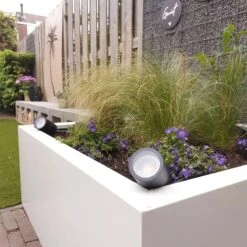 QAZQA Prikspot Zwart Verstelbaar IP44 - Solo -Tuinwinkel 11766388