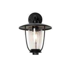 QAZQA Moderne Buitenwandlamp Zwart - Khana -Tuinwinkel 11767151