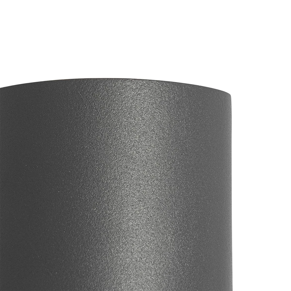 QAZQA Buiten Wandlamp Donkergrijs Incl. LED 2-lichts IP54 - Silly 6 QAZQA Buiten Wandlamp Donkergrijs Incl. LED 2-lichts IP54 - Silly - Afbeelding 4