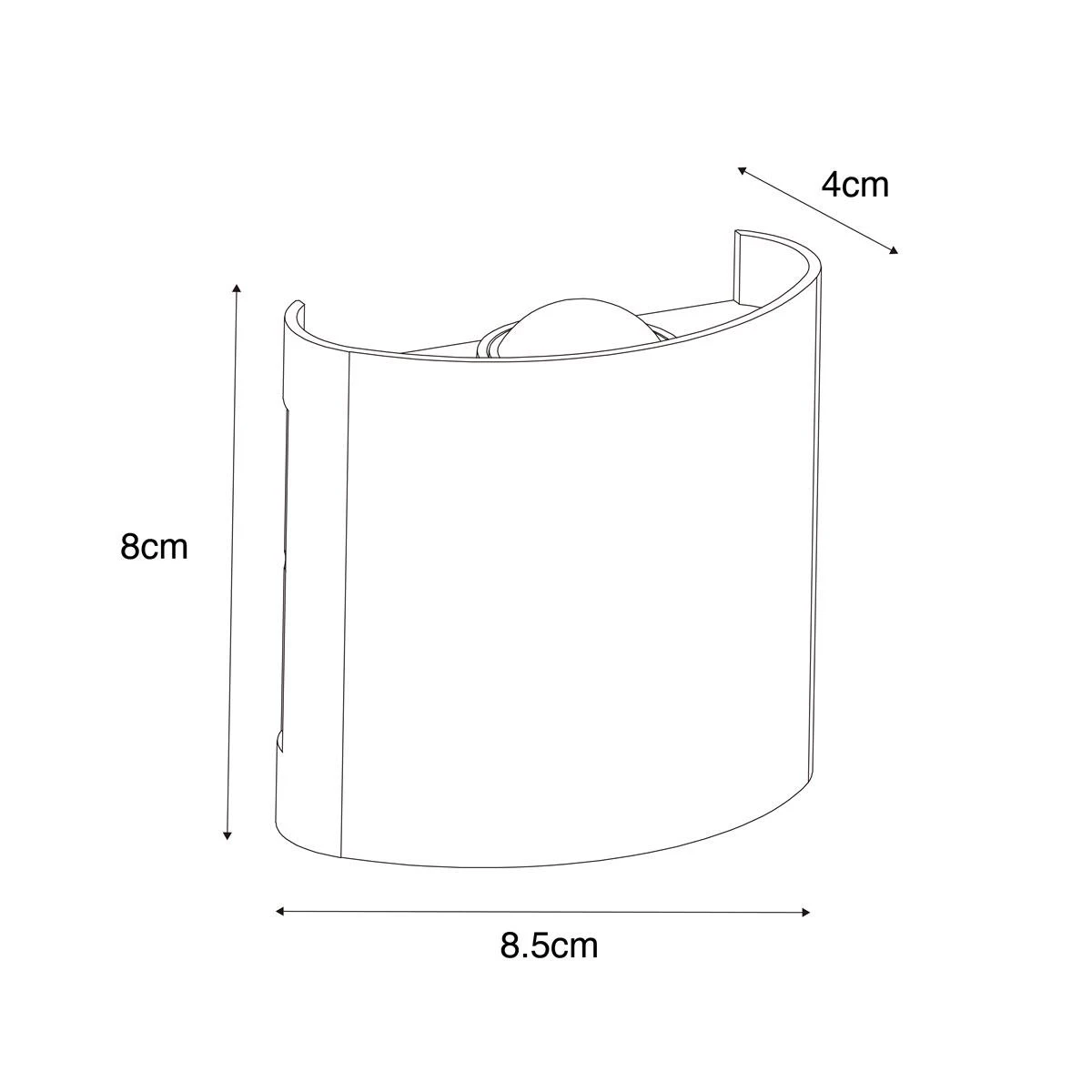 QAZQA Buiten Wandlamp Donkergrijs Incl. LED 2-lichts IP54 - Silly 7 QAZQA Buiten Wandlamp Donkergrijs Incl. LED 2-lichts IP54 - Silly - Afbeelding 5