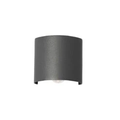 QAZQA Buiten Wandlamp Donkergrijs Incl. LED 2-lichts IP54 - Silly 21 QAZQA Buiten Wandlamp Donkergrijs Incl. LED 2-lichts IP54 - Silly -Tuinwinkel 11769695