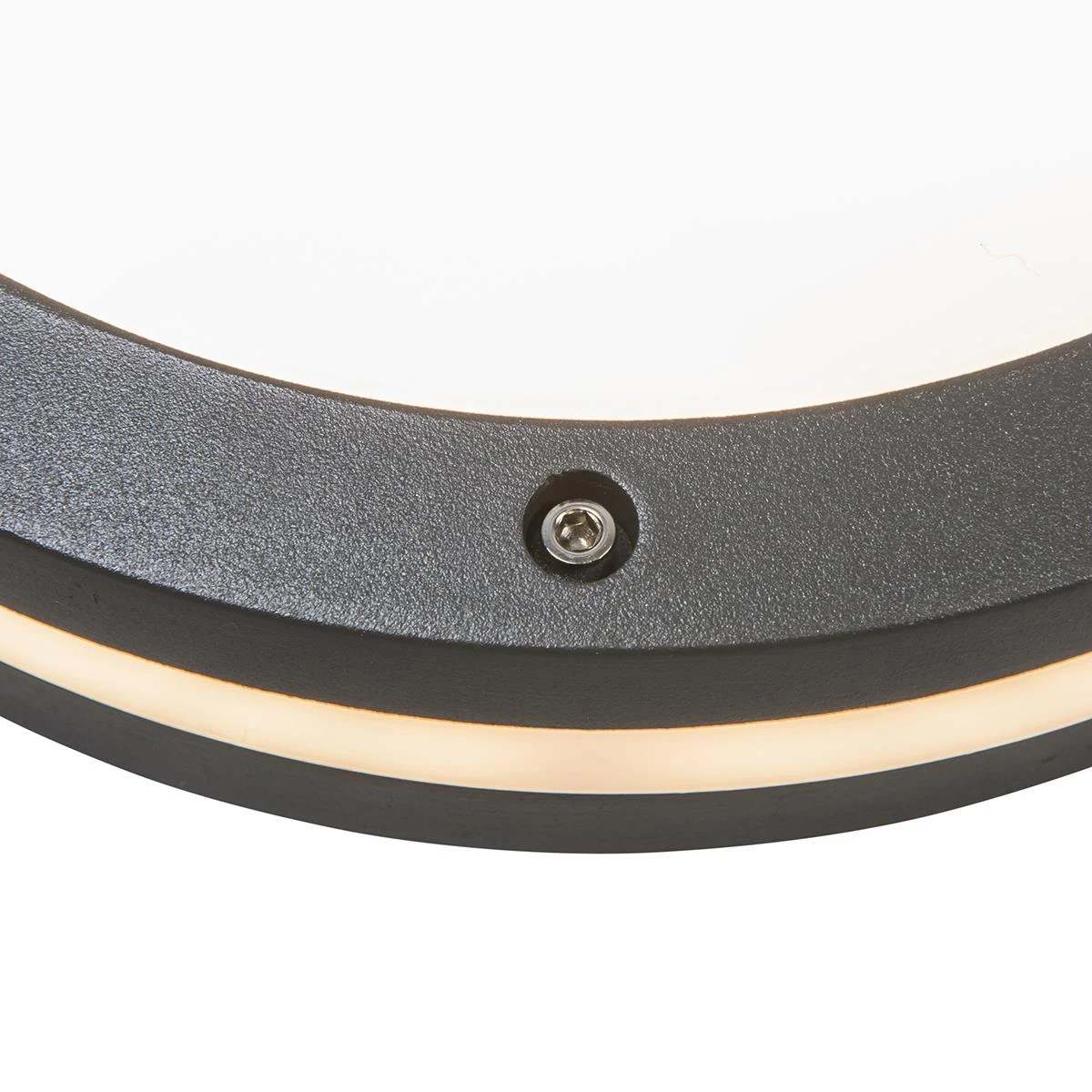 QAZQA Smart Wand- En Plafondlamp Donkergrijs Incl. Wifi A60 - Glow 11 QAZQA Smart Wand- En Plafondlamp Donkergrijs Incl. Wifi A60 - Glow - Afbeelding 9