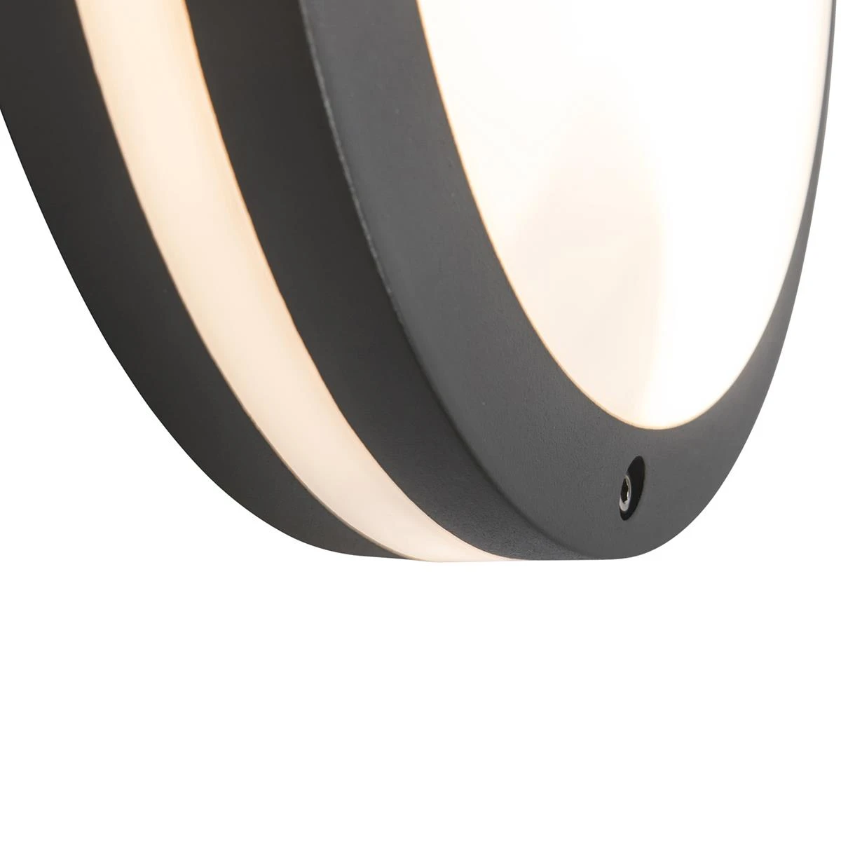 QAZQA Smart Wand- En Plafondlamp Donkergrijs Incl. Wifi A60 - Glow 12 QAZQA Smart Wand- En Plafondlamp Donkergrijs Incl. Wifi A60 - Glow - Afbeelding 10